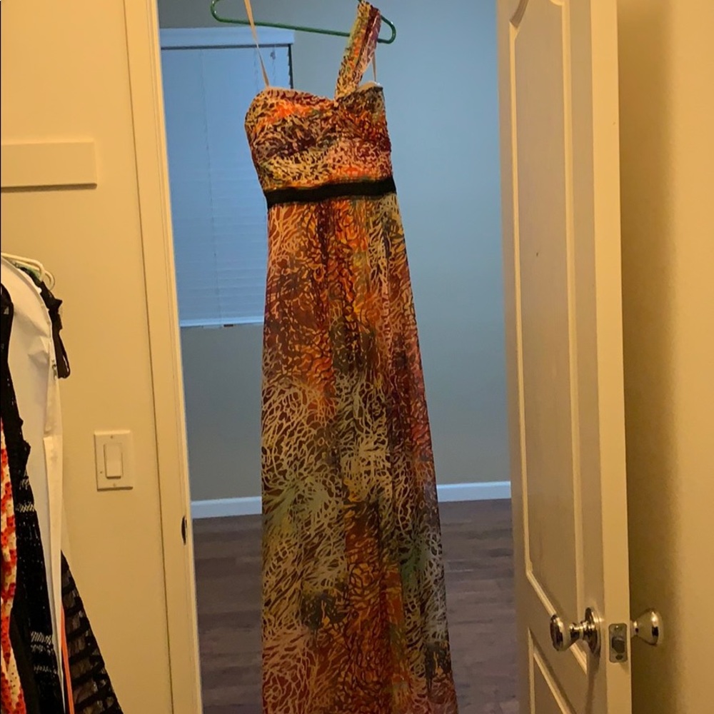 One shoulder BCBG dress